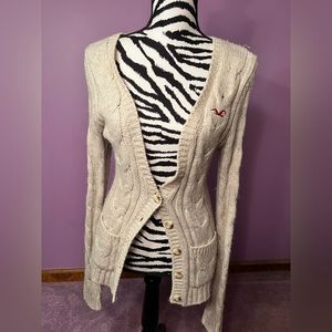 Hollister, size Lg, color tan